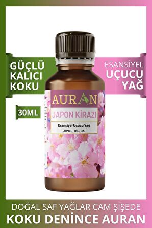 Japon Kirazı Esansiyel Uçucu Koku Yağı Buhurdanlık Yağı Difüzör Esansı Hobi Esans Ortam Oda 30ml