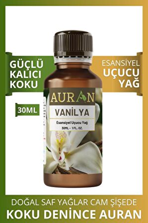 Vanilya Esansiyel Uçucu Koku Yağı Buhurdanlık Yağı Difüzör Esansı Hobi Esans Ortam Oda Kokusu 30ml