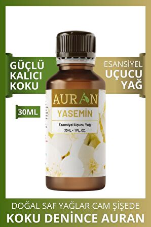 Yasemin Esansiyel Uçucu Koku Yağı Buhurdanlık Yağı Difüzör Esansı Hobi Esans Ortam Oda Kokusu 30ml