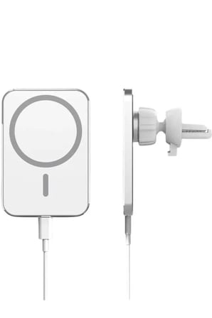 Kablosuz Şarj Aleti Magsafe Araç Içi Manyetik Şarj 15W İOS Uyumlu Yeni Nesil