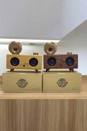 Çalar Radyo Müzik Kutusu Nostaljik Hoparlör Speaker -