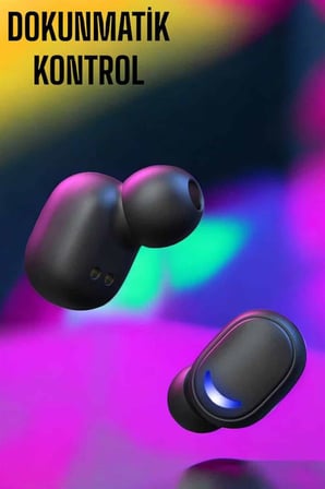 Powerbank Özellikli Kablosuz Bluetooth Kulaklık RGB Işıklı -