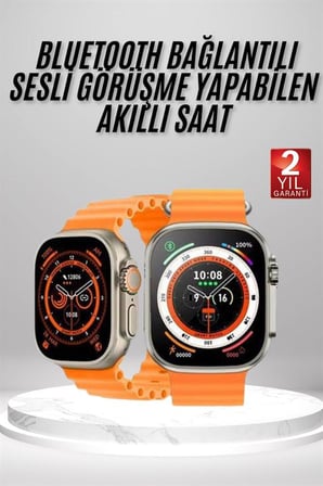 Yeni Nesil Ultra Akıllı Saat Adımsayar Uyku Takibi Nabız Sensörü Yeni Nesil -