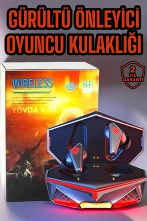 Oyuncu Kulaklığı Kulaklık Yüksek Ses Kaliteli Gürültü Önleyici Yeni Nesil