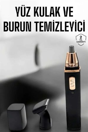 Seyahat Tipi Mini Taşınabilir Siyah Burun Kulak Yanak Kıl Ve Tüy Temizleme Makinesi