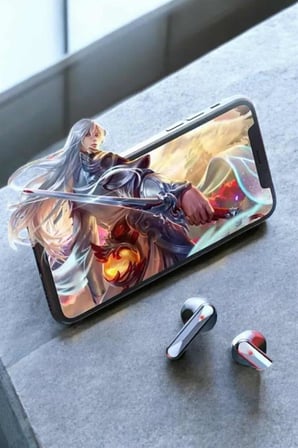 Telefon Standlı Bluetooth Kulaklık Aynalı Yüksek Ses Kaliteli -