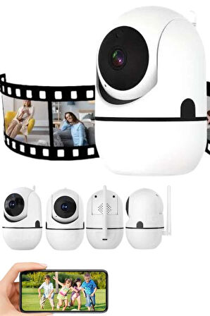 Anlık Bildirimli Hareket Sensörlü Full HD Kamera