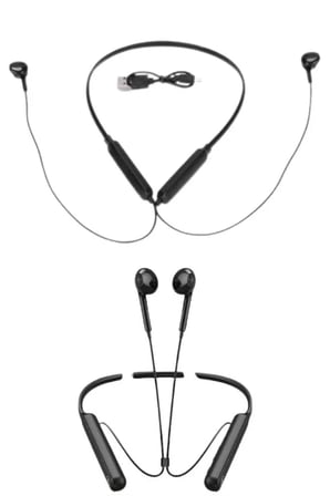 60 Saat Kablolu Boyun Askılı Dijital Göstergeli Bluetooth Kulaklığı Yeni Nesil