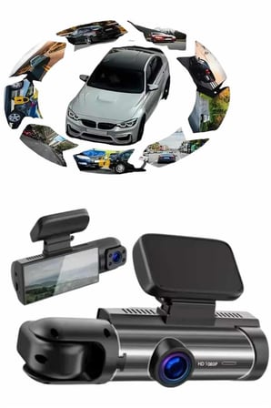 Araç Kamerası Dönebilen HD Kaliteli Video ve Fotoğraf Kaydedici -