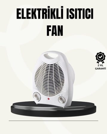 Mini Elektrikli Isıtıcı – Taşınabilir Fanlı Isıtma Sistemi -