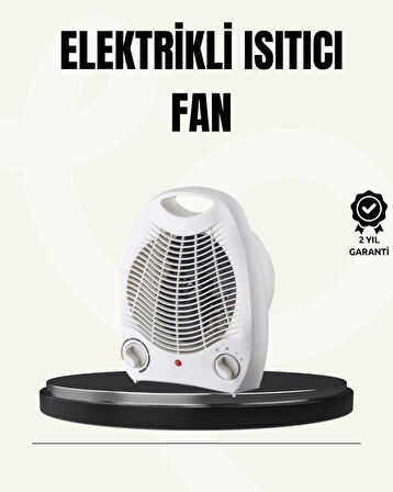 Mini Elektrikli Isıtıcı - Taşınabilir Fanlı Isıtma Sistemi