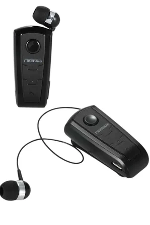 Makaralı Bluetooth Kulakiçi Yaka Kulaklığı Kablosuz Kulaklık
