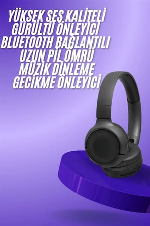 2025 Model Kulak Üstü Bluetooth Hoparlör ANC Özellikli -