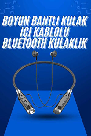 Boyun Bantlı SD Kart Girişli Yüksek Perfomanslı Bluetooth Kulaklık