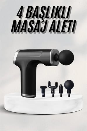 Masaj Tabancası 24v Type-c Hızlı Şarj Girişli Masaj Aleti Uzun Ömürlü