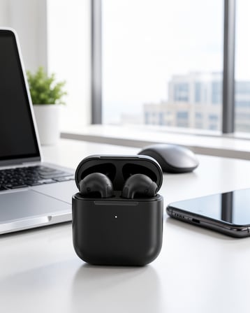 TWS Pro 5 Bluetooth Kulaklık 3D HD Ses UUCZZZPRO5SİYAHHH1-1