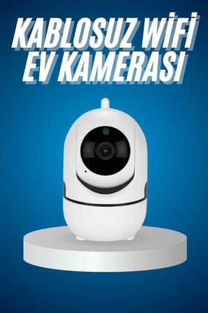 Mini IP Kamera Hareketli Güvenlik Kamerası Kablosuz Wifi Kamera Mikrofonlu -