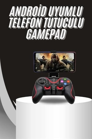 Kablosuz Bluetooth Oyun Kolu Android Uyumlu UUCZZZX3GAMEPADDD1-1