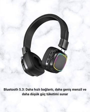 Kablosuz Kulak Üstü Kulaklık BT 5.3 UUCZZZXY30SODO-7
