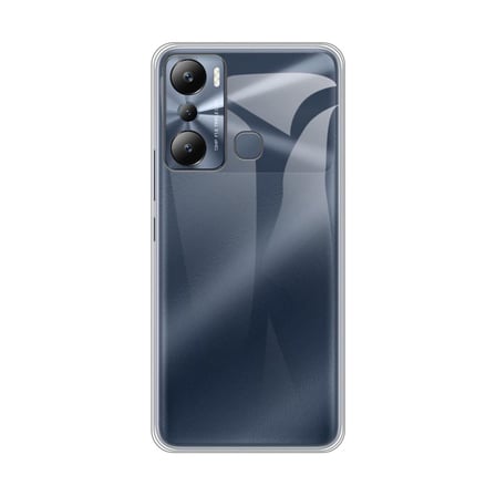 Delux Serisi Cihaz Örtüsü Arka Koruma Telefon Takımı Tecno Spark 20 Şeffaf Clear TPU Silikon Kılıf