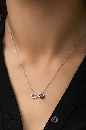 Uğur Böcekli Sonsuzluk Kolye