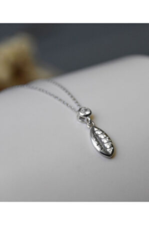 925 Ayar Gümüş Deniz Kabuğu Kolye