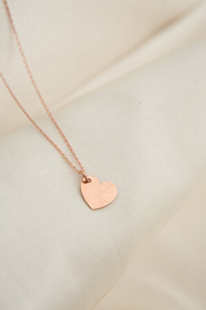 Kadın Kalp Model 925 Ayar Gümüş Kolye