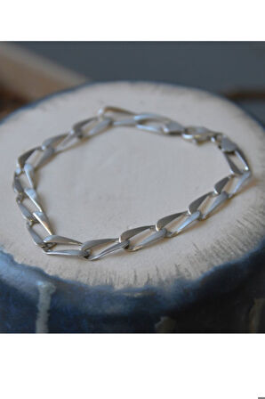 925 Ayar Gümüş Rodyum Kaplama Halloy Bileklik