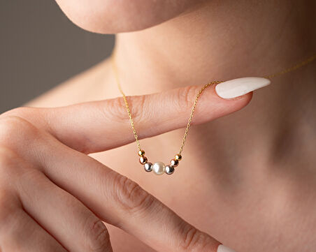 925 ayar papatya silver dorica ay taşı kolye<ay taşı,özel kolye<rose,gold,rodaj>