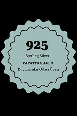 925 Ayar Gümüş Gold Kaplama Dorika Toplu , Lacivert Kare Boncuklu Kolye