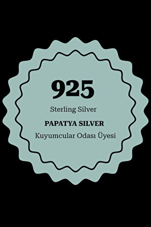 925 Ayar Gümüş Gold Kaplama Lacivert Boncuklu Dorika Toplu , Incili Kolye