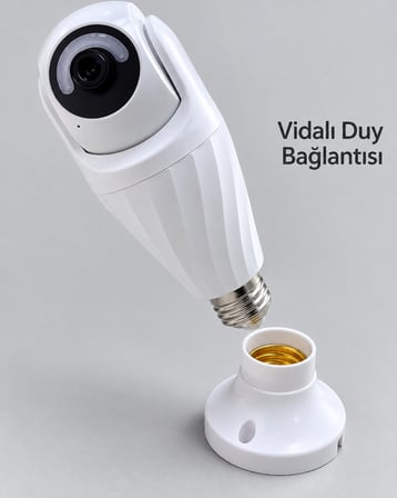 Uygulama Üzerinden Cihaz Paylaşımı Sunan Gece Görüşlü Güvenlik Kamerası