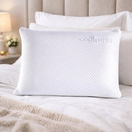 IceCool™ Coolness Ortopedik Boyun Destekli Ergonomik Visco Yastık 60*40*13 cm