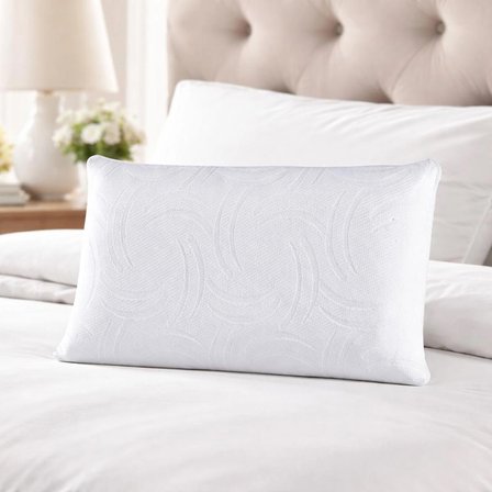 BasicComfort™ Premium Hava Katmanlı Boyun Destekli Ortopedik Ergonomik Visco Yastık 60*40*13 cm