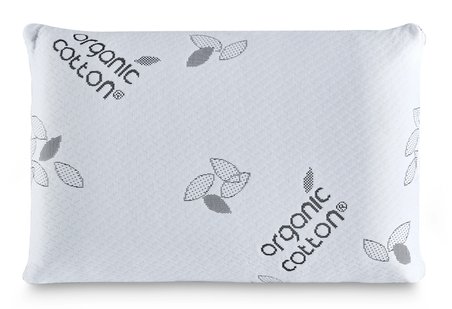 CottonPure™ Organik Pamuk Ortopedik Visco Yastık 60x40x13 cm Hassas Ciltler İçin