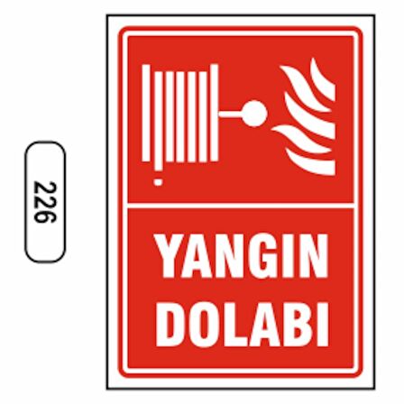 Yangın Dolabı Levhası