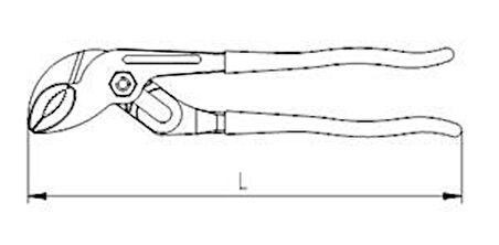 İZELTAŞ ÜNİVERSAL FORT PENSE 240MM 2400110240