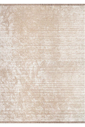 Pierre Cardin Azur UZ03D Bej Krem Pamuk Akrilik Yumuşak Dokulu Modern Kilim Halı