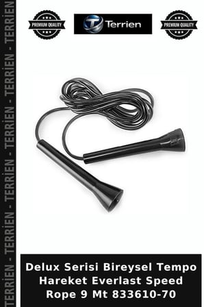 Delux Serisi Bireysel Tempo Hareket Everlast Speed Rope 9 Mt 833610-70