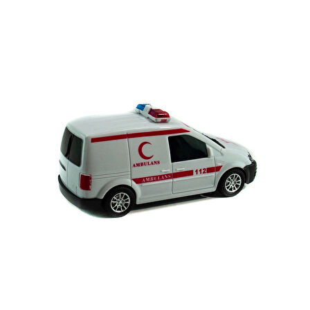 UZAKTAN KUMANDALI FULL FONK. AMBULANS 1:20 ÖLÇEK CADDY