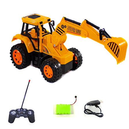 Uzaktan Kumandalı Excavator Şarjlı Full Fonksiyon