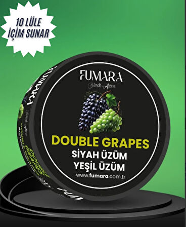 Fumara Double Grapes Nargile Marmelatı 200gr. Yeşil Üzüm-Siyah Üzüm