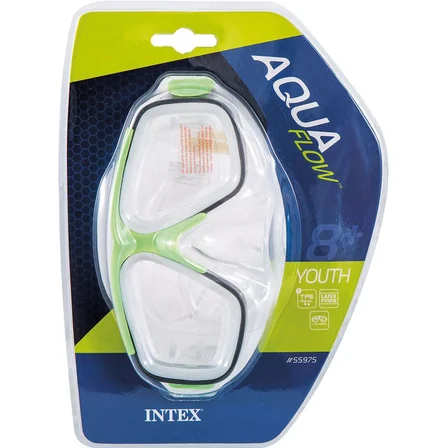 Intex Surf Rider Yüzücü Maskesi (Mavi- Yeşil Renk) 8+ Yaş