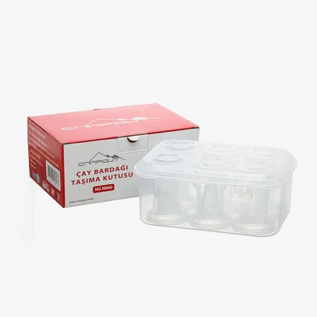 Nurgaz Çay Bardağı Taşıma Kutusu NGN060 