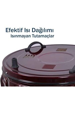 Uğur 004 Çiftli Emaye Davul Fırın