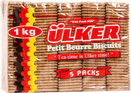 Ülker Pötibör Bisküvi 1 Kg (5 Adet)