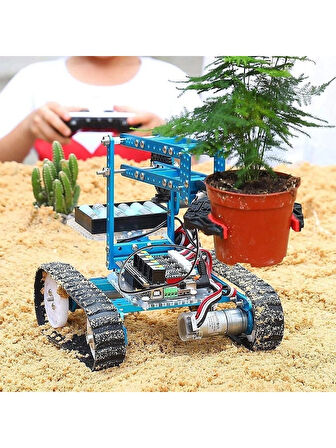 MakeBlock mBot Ultimate 10'u 1 Arada Programlanabilir Robot Kiti, Arduino & Raspberry Pi Uyumlu