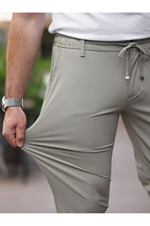 Ultra Hafif İnce Esnek Slim Fit Jogger