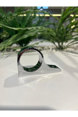 Uludağ Metal Kulp 32mm Krom Dolap Kapak Tv Ünite Modern Çekmece Mobilya Komodin Gümüş