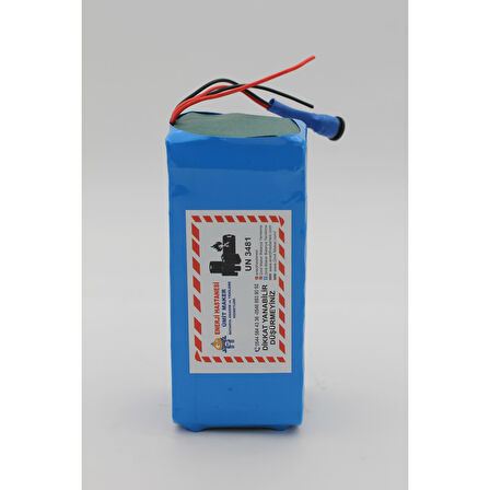 Ümit Maker 12.6V 30 Ah Lityum Batarya (Şarj Aleti Hediyedir.)